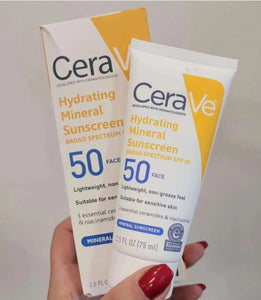 Hydrating Mineral Face Sunscreen SPF 50 75ml