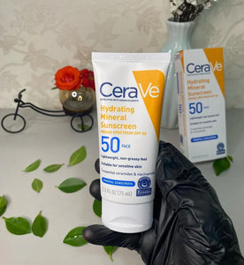 Hydrating Mineral Face Sunscreen SPF 50 75ml