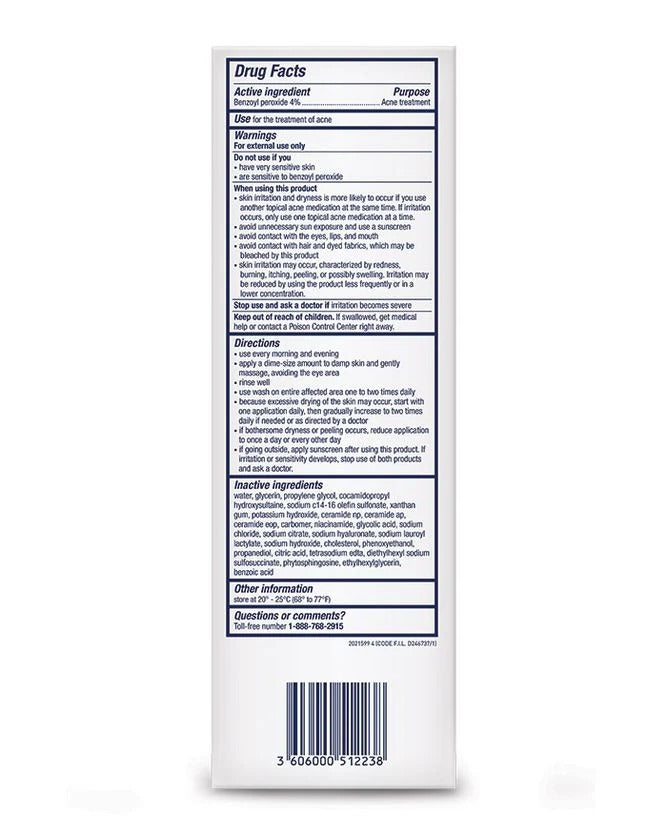 CeraVe Acne Foaming Cream Cleanser 150ML