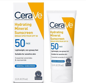 Hydrating Mineral Face Sunscreen SPF 50 75ml
