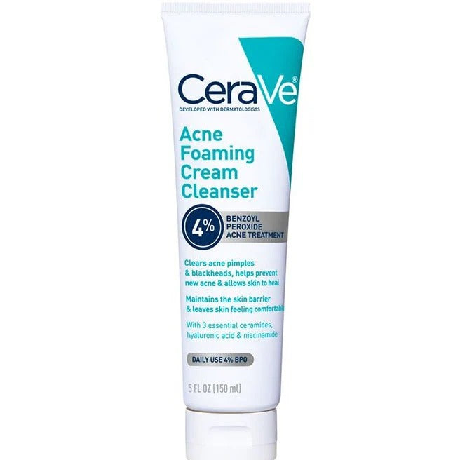 CeraVe Acne Foaming Cream Cleanser 150ML